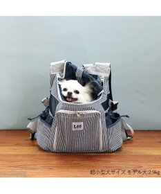 PET PARADISE Ｌｅｅ ハグ＆リュック ヒッコリー キャリーバッグ S 超小型犬