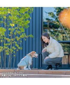 PET PARADISE スヌーピー 遠赤外線 スカジャン 《オリーブグリーン》 中型犬 大型犬