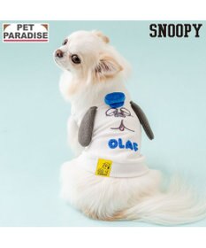 PET PARADISE スヌーピー オラフ 顔ボン トレーナー 小型犬