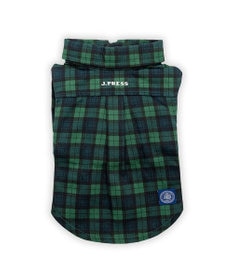 PET PARADISE J.PRESS ブラック格子 シャツ 小型犬
