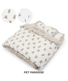 PET PARADISE ペットパラダイス  お布団  《くまちゃん柄 》