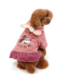 PET PARADISE ディズニー ミニー もこもこ パーカー 小型犬