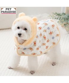 PET PARADISE ディズニー くまのプーさん ふわりとキルト ポンチョ 小型犬