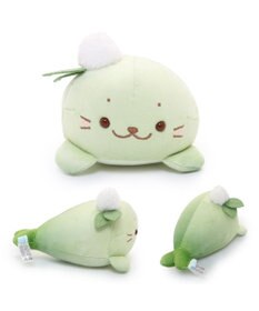 Mother garden しろたん ラテ マスコット ぬいぐるみ 15cm 【単品】