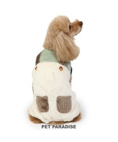 PET PARADISE ペットパラダイス ボア パンツつなぎ 小型犬
