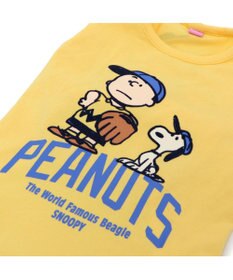 PET PARADISE スヌーピー Tシャツ 《ファインプレー柄》 黄色 小型犬