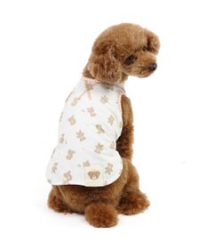 PET PARADISE ペットパラダイス はじめてタンクトップ くまちゃん柄 小型犬