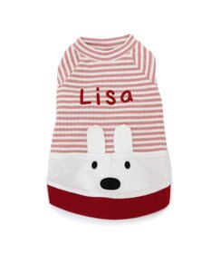PET PARADISE リサとガスパール リブＴシャツ 《フェイス リサ》 小型犬