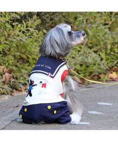 PET PARADISE リサとガスパール セーラー パンツ つなぎ 小型犬