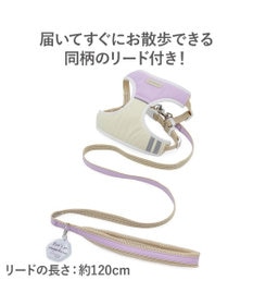 PET PARADISE ペットパラダイス 超反射切り替え ハーネス＆リード ＳＭ 《ピンク》