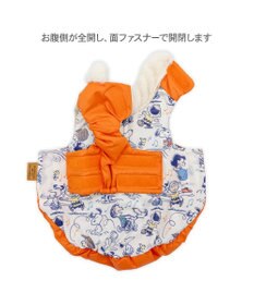 PET PARADISE スヌーピー るんっ エアベスト オレンジ 中型犬 大型犬