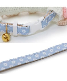 PET PARADISE ペットパラダイス 猫首輪 お花編み S / M