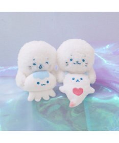 Mother garden しろたん ぴょこんと マスコット 《クリオネ》 単品