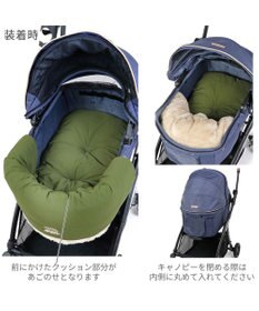 PET PARADISE ペットパラダイス ペットカートクッション 遠赤外線  《カーキー柄》