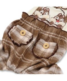 PET PARADISE ディズニー チップとデール チェック パンツ つなぎ 小型犬
