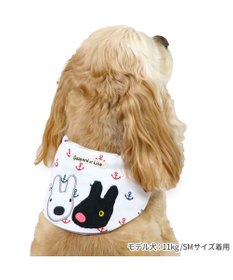 PET PARADISE リサとガスパール クールバンダナ  《マリン》 中型犬