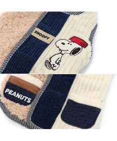 PET PARADISE スヌーピー リバーシブルベスト 《オフホワイト×赤》 小型犬