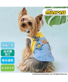 PET PARADISE ミニオン エコメイド タンクトップ 《オーバーオール風後姿》 小型犬