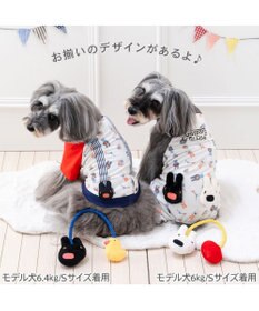 PET PARADISE リサとガスパール Ｔシャツ 《二人飛び柄》 小型犬
