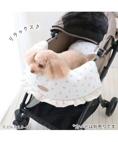 PET PARADISE ペットパラダイス カート用クッション 《チューリップ柄》