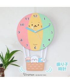 Mother garden しろたん バルーン型 掛け時計