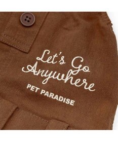PET PARADISE ペットパラダイス ツイル オーバーオール 小型犬