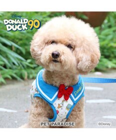 PET PARADISE ディズニー ドナルドダック 90周年 ベストハーネス Ｓ 《パーティー柄》 小型犬