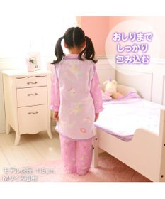 Mother garden マザーガーデン ユニコーン ふわふわ キッズ スリーパー 《ポップ柄》 M/L サイズ あったかベスト