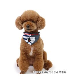 PET PARADISE リサとガスパール バンダナ付き 首輪 ３Ｓ