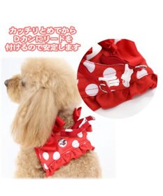 PET PARADISE ディズニー ミニーマウス  水玉柄 ベストハーネス  【３Ｓ】小型犬
