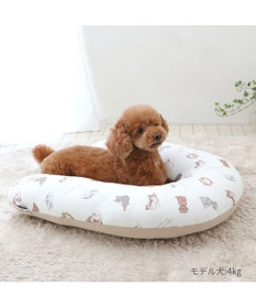 PET PARADISE ペットパラダイス makokoro あごのせクッション 《わんちゃん柄》