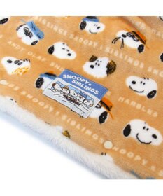 PET PARADISE スヌーピー 着る毛布 《ブラザー柄》 小型犬