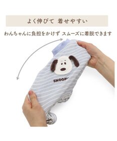 PET PARADISE スヌーピー サーモキープ お顔コミックTシャツ  小型犬
