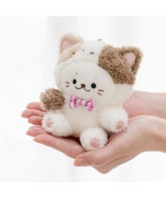 Mother garden しろたん 猫キーホルダー 《三毛猫》 単品