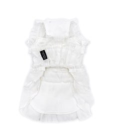 PET PARADISE cherircouture メニーローズ ワンピース ホワイト 小型犬