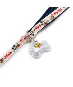 PET PARADISE ディズニー ミッキーマウス プルート 散歩柄 リード 【ＳＳ~Ｓ】 小型犬