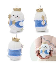 Mother garden しろたん 王冠しろたん キーホルダー9.5cm 単品