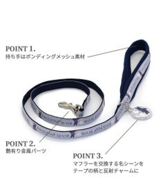 PET PARADISE リサとガスパール リード  《であい柄》リフレクトチャーム付き ＳＳ~Ｓ
