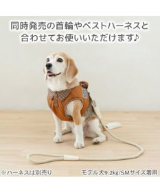 PET PARADISE ペットパラダイス ロープ リード ベージュ　M～Ｌ 大型犬