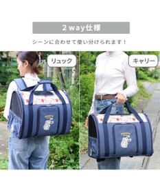 PET PARADISE スヌーピー 折り畳み リュック 《ご機嫌柄》 小型犬 約4～8kg