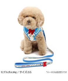 PET PARADISE ディズニー ドナルドダック 90周年 反射 リード ＳＳ～Ｓ 《パーティー柄》 小型犬