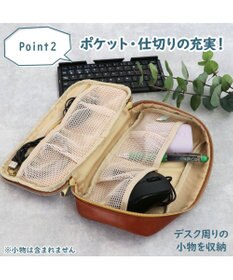Mother garden しろたん 合皮 ガジェットポーチ