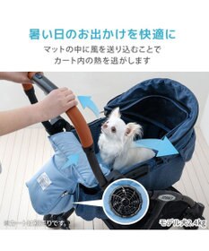PET PARADISE ペットパラダイス カートクーラー 《ブルー》ファン付きクーラーマット