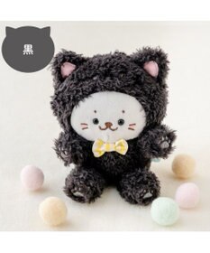 Mother garden しろたん 猫キーホルダー 《黒ねこ》 単品