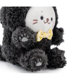 Mother garden しろたん 猫キーホルダー 《黒ねこ》 単品