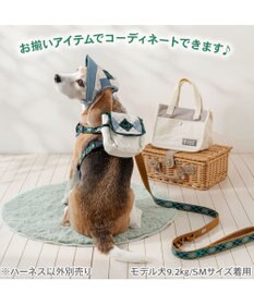 PET PARADISE ペットパラダイス リュックハーネス 《アーガイル柄》 Ｍ