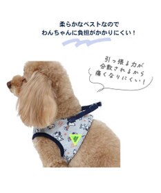 PET PARADISE スヌーピー メッシュ ベスト ハーネス 【３Ｓ】 グレー