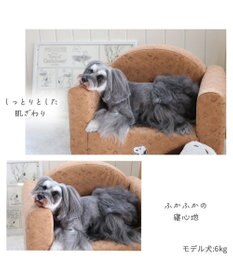 PET PARADISE スヌーピー ソファ 顔クッション付き 小型犬