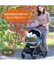 PET PARADISE ペットパラダイス ペットカートクッション 遠赤外線  《カーキー柄》