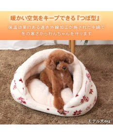 PET PARADISE ディズニー ミッキーマウス 遠赤外線 つぼ型 ボア カドラー